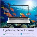 HP 15, 13th Gen Intel Core i3-1315U Laptop (8GB DDR4,512GB SSD) Anti-Glare, Micro-Edge,15.6''/39.6cm, FHD, Win11,M365 Basic(1yr),Office Home24, Silver,1.59kg, FHD Camera w/Privacy Shutter, fd0569TU - Image 3