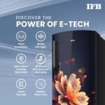 IFB Smart Choice 197L 5 Star Direct-Cool Single Door Refrigerator with Advanced Inverter Compressor (IFBDC-2235DBMED,Mystic Blossom Blue) Extraordinary Storage with Humidity Controller, Base drawer - Image 10