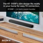 Sony HT-S100F 2.0 Ch Dolby Audio Soundbar with Bass Reflex Speaker for deep Bass, Bluetooth Wireless Audio with LDAC,S-Force Front Sound, HDMI ARC & Optical Connectivity, Slim Design - Image 10