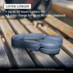Sony WH-CH520 Wireless Bluetooth Headphones On Ear with Mic, Up to 50Hrs Battery, Quick Charge, DSEE Upscale, Multipoint Connectivity, Voice Assistant, Customized EQ-Black - Image 9