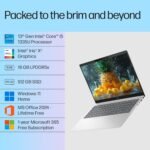 HP Pavilion Plus, Intel Core i5-1335U-13th Gen Laptop, (16GB LPDDR5x,512GB SSD),IPS, 300 nits, 14''(35.6cm) 2K,Win 11, M365 Basic(1yr), Office Home 24, Silver,1.38kg, 5MP Camera w/Shutter, ew0107TU - Image 11
