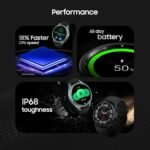 Samsung Galaxy Watch6 Classic (Smartchoice) (Black, 47mm) | Rotating Bezel | LTE | Monitor BP and ECG | Track Sleep and Health | Upto 40hrs Charge with Fast Charging | Galaxy Ecosystem | IP68 - Image 7