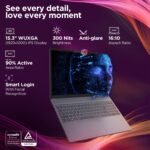 Lenovo IdeaPad Slim 3 13th Gen Intel Core i5-13420H 15.3"(38.8cm) WUXGA IPS Laptop(16GB RAM/512GB SSD/Win 11/Office Home 2024/Backlit/1Yr ADP Free/Top Metal Cover & IR Camera/Grey/1.6Kg), 83K100CGIN - Image 11