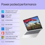 HP 15, 13th Gen Intel Core i3-1315U (12GB DDR4, 512GB SSD) FHD, Anti-Glare, Micro-Edge, 15.6''/39.6cm, Win11, M365 Basic(1yr)* Office24, Silver, 1.59kg, fd0573TU, FHD Camera w/Shutter Laptop - Image 9