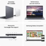 Samsung Galaxy Book4 (Gray, 16GB RAM, 512GB SSD)| 15.6" Full HD Screen | Intel i5 14th Gen 120U Processor |Windows 11 Home | MS Office 2021 | Fingerprint Reader | Intel Iris XE Graphics |RJ45 LAN Port - Image 3