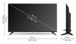 VW 80 cm (32 inches) Frameless Series HD Ready LED TV VW32A (Black) - Image 7