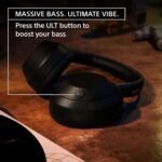 Sony ULT Wear WH-ULT900N Noise Cancellation Wireless Bluetooth Over Ear Headphones with Massive Bass, Up to 50Hrs Battery-Black - Image 9