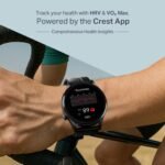 Boat Chrome Horizon, Premium Metal Body, Video Watch Faces, 1.51”(3.83cm) AMOLED Round Display, HRV & VO2 Max, Auto-Activity Detection, ASAP Charge, HRV Smartwatch for Men & Women (Midnight Black) - Image 4