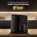 Haier Air Fryer 5 Litre Digital Control | 1500 Watts Powerful Heating | See Through Window | 3D Hot Air Baking Technology | 12 Preset Recipes | Auto Shut Off | Black | 2 Year Warranty | HAF-D503B - Image 4