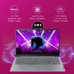 Lenovo IdeaPad Slim 3, 12th Gen Intel Core i5-12450H (16GB LPDDR5, 512GB SSD), Anti-glare, FHD 15.6"(39.6cm), Win 11, Office Home 2024, Arctic Grey, 1.62Kg, 83ER00MDIN, Thin & Light, Backlit KB Laptop - Image 9