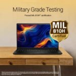 Dell 15, R5-7520U Processor, 8GB LPDDR5 RAM, 512GB SSD, FHD 15.6"/39.62 cm Display, Windows 11 Home, Carbon Black, 1.63kg, Standard Keyboard, 15 Month McAfee, Thin & Light Laptop - Image 4