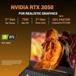 ASUS TUF A15 (2025), AMD Ryzen 7 7445HS,RTX 3050-4GB,75W TGP,16GB DDR5(Upgradeable Upto 64GB) 512GB SSD,FHD,15.6",144Hz,RGB Keyboard,Windows 11,Graphite Black,2.3 Kg FA506NCG-HN199W, Gaming Laptop - Image 7