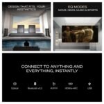 Boat Aavante 5.2.4 Prime 6250DA, Dolby Atmos, 625W, 5.2.4CH(Dual Subwoofers & Wireless Satellites), QR for Installation, Bluetooth Sound bar, Home Theatre Soundbar Speaker (Premium Black) - Image 8