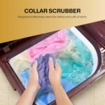 VW 8 kg 5 Star Super Wash Semi Automatic Top Load Washing Machine SuperWash0080P (White & Burgundy) - Image 10