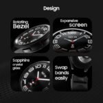Samsung Galaxy Watch6 Classic (Smartchoice) (Black, 47mm) | Rotating Bezel | LTE | Monitor BP and ECG | Track Sleep and Health | Upto 40hrs Charge with Fast Charging | Galaxy Ecosystem | IP68 - Image 5