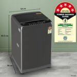 LG Smart Choice, 9 Kg, 5 Star, Smart Inverter Technology, Turbodrum, Fully Automatic Top Load Washing Machine (T90AJMB1Z, Jetspray+, Turbowash, Auto Tub Clean after every wash cycle, Middle Black) - Image 9