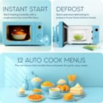 Haier Vogue 20L Blueberry Solo Microwave Oven with Auto Cook Menus I Digital Display - Image 3