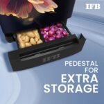 IFB Smart Choice 197L 5 Star Direct-Cool Single Door Refrigerator with Advanced Inverter Compressor (IFBDC-2235DBMED,Mystic Blossom Blue) Extraordinary Storage with Humidity Controller, Base drawer - Image 7