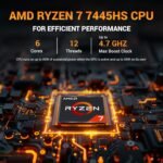 ASUS TUF A15 (2025), AMD Ryzen 7 7445HS,RTX 3050-4GB,75W TGP,16GB DDR5(Upgradeable Upto 64GB) 512GB SSD,FHD,15.6",144Hz,RGB Keyboard,Windows 11,Graphite Black,2.3 Kg FA506NCG-HN199W, Gaming Laptop - Image 6