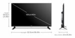 VW 101 cm (40 inches) Spectra Series Full HD Smart QLED Android TV VW40AQ3 - Image 4