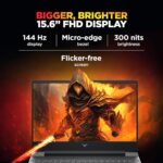 13420H, 6GB RTX 3050, 16GB DDR4(Upgradeable) 512GB SSD, FHD, 144Hz, 300 nits, IPS, 15.6''/39.6cm, Win11, M365* Office24, Mica Silver, 2.3kg, fa2700TX, Gaming Laptop - Image 7