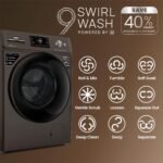 IFB 9 Kg 5 Star, DeepClean® Technology, AI Powered, WiFi, Fully Automatic Front Load Washing Machine (EXECUTIVE MXN 9014K CMS, PowerSteam®, 9 Swirl, Steam Refresh, Inbuilt Heater, Eco Inverter, Mocha) - Image 8