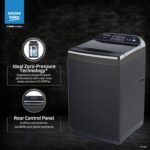 Voltas Beko, A Tata Product 11 Kg 5 Star Fully-Automatic Top Loading Washing Machine (WTL1106UEAH / OBS3060, Dark Grey, Inbuilt Heater) - Image 8