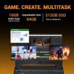 ASUS TUF A15 (2025), AMD Ryzen 7 7445HS,RTX 3050-4GB,75W TGP,16GB DDR5(Upgradeable Upto 64GB) 512GB SSD,FHD,15.6",144Hz,RGB Keyboard,Windows 11,Graphite Black,2.3 Kg FA506NCG-HN199W, Gaming Laptop - Image 5