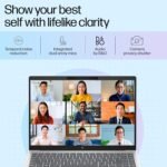 HP Pavilion Plus, Intel Core i5-1335U-13th Gen Laptop, (16GB LPDDR5x,512GB SSD),IPS, 300 nits, 14''(35.6cm) 2K,Win 11, M365 Basic(1yr), Office Home 24, Silver,1.38kg, 5MP Camera w/Shutter, ew0107TU - Image 6