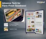 Whirlpool 184 L 2 Star Direct-Cool Single Door Refrigerator (205 WDE CLS 2S SAPPHIRE BLUE-Y, Blue, 2026 Model) - Image 4