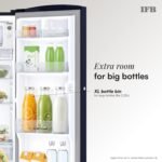 IFB 241L 2 Star 7-in-1 Multi Mode, Advanced Inverter Frost-Free Double Door Refrigerator with 30 Hrs Cooling Retention & 4 Year Super Warranty (2026, IFBFF-291BYBSE, Brush Grey) - Image 5