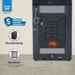 Voltas Beko, A Tata Product 11 Kg 5 Star Fully-Automatic Top Loading Washing Machine (WTL1106UEAH / OBS3060, Dark Grey, Inbuilt Heater) - Image 6