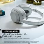 Sony ULT Wear WH-ULT900N Noise Cancellation Wireless Bluetooth Over Ear Headphones with Massive Bass, Up to 50Hrs Battery-Black - Image 4
