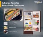 Whirlpool 184 L 5 Star Direct-Cool Single Door Refrigerator with Intellisense Inverter Compressor (205 WDE ROY 5S Inv WINE SPRING-Y, Red, 2026 Model) - Image 3