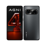 Lava Agni 4 5G (8GB RAM, 256GB Storage, Phantom Black) | Metal Body | MTK Dimensity 8350 Processor (1.4Mn+ Antutu) | 1.5K AMOLED Display | 50MP OIS Camera | LPDDR5X RAM | UFS 4.0 | 4K@ 60fps | Vayu AI