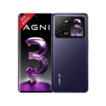 Lava Agni 3 5G (Heather Glass, 8GB+256GB) | India's 1st Dual AMOLED | 1.5K Curved Display | Dimensity 7300X | 50MP Triple AI Telephoto Camera | 66W Fast Charge | with Charging Adapter