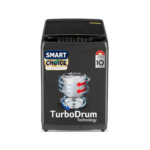 LG Smart Choice, 9 Kg, 5 Star, Smart Inverter Technology, Turbodrum, Fully Automatic Top Load Washing Machine (T90AJMB1Z, Jetspray+, Turbowash, Auto Tub Clean after every wash cycle, Middle Black)