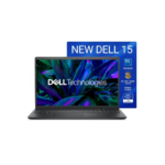 Dell 15, Intel Core 3 14th Gen-100U, 16GB DDR4, 512GB SSD, FHD IPS, 15.6"/39.62cm, Windows 11, Microsoft Office Home 2024, Carbon Black, 1.63Kg, Thin & Light, Laptop Model NO - Dell 15 DCU5250