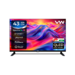 VW 109 cm (43 inches) Spectra Series Full HD Smart QLED Android TV VW43AQ3