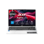 acer Aspire Lite 12th Gen Intel Core i5-12450H, Office 2024 + M365 Basic, 16GB RAM/512GB SSD, 39.62cm(15.6") FHD IPS Display Win11H, Pure Silver, 1.7KG,AL15-52H, Backlit KB, Thin & Light Laptop