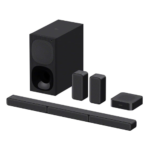 Sony HT-S40R Real 5.1ch Dolby Audio Soundbar for TV with Subwoofer & Wireless Rear Speakers, 5.1ch Home Theatre System (600W, Bluetooth & USB Connectivity, HDMI & Optical Connectivity, Sound Mode)