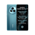 realme NARZO 80 Pro 5G (Racing Green,8GB+256GB) | Segment's 1st MediaTek Dimensity 7400 Chipset | 6000mAh Titan Battery + 80W Ultra Charge | 4500nits HyperGlow Esports Display | IP69 Waterproof