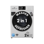 IFB 7 Kg 5 Star, DeepClean® Technology, AI Powered, WiFi, Fully Automatic Front Load Washing Machine (SERENA GXN 7012 CMS, PowerSteam®, 9 Swirl, Steam Refresh, Inbuilt Heater, Eco Inverter, Grey)