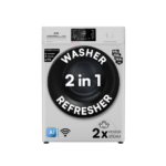 IFB 6 Kg 5 Star, DeepClean® Technology, AI Powered, Fully Automatic Front Load Washing Machine (DIVA GXN 6010 CMS, PowerSteam®, 9 Swirl, Steam Refresh, Inbuilt Heater, Eco Inverter, Grey)
