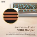 IFB 1.5 Ton 3 Star,New star rated,AI Powered Inverter Split AC,Hybrid Mode, 8in1 Flexi Mode, Heavy Duty Compressor, 4 Way Swing, Self Clean, Dual Gold Fins,100% Copper Tubes,CI193GN22RGM3, white - Image 3