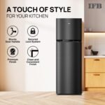 IFB Smart Choice 331L, 3 Star, Tru Convertible 12-in-1, Advanced Inverter Compressor, Frost Free Double Door Refrigerator, WiFi Enabled, 4-Year Machine Warranty (IFBFF-3833DKSETU, Metal Black) - Image 2