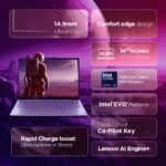 Lenovo Yoga Slim 7, Intel Core Ultra 5 125H, 16GB RAM, 512GB SSD, AI PC, WUXGA-OLED, 14"/35.5cm, Windows 11, Microsoft 365 Basic + Office 2024, Grey, 1.39Kg, 83CV00DFIN, AI Powered Laptop - Image 12