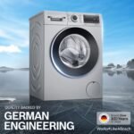 Bosch 10 kg 5 Star Front Load Fully-Automatic Washing Machine, Iron Steam Assist, AI ActiveWater Plus, Pretreatment, Anti Stain, In-Built Heater, Allergy Plus, Silver, WGA252ZSIN - Image 12