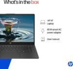 HP 14s Intel Celeron Dual Core N4500 Laptop (8GB/512GB SSD/Win 11) 14.0" HD Display, MSO 24, Black, 1.46kg, DQ3149TU Thin and Light Business Laptop - Image 8