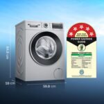 Bosch 10 kg 5 Star Front Load Fully-Automatic Washing Machine, Iron Steam Assist, AI ActiveWater Plus, Pretreatment, Anti Stain, In-Built Heater, Allergy Plus, Silver, WGA252ZSIN - Image 11
